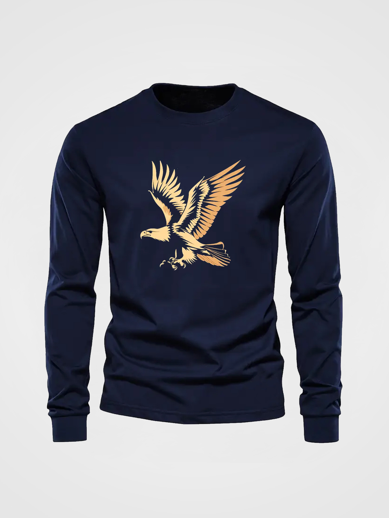 Undershirt Crew Neck - 100 COTTONMen Crew Neck Long Sleeve