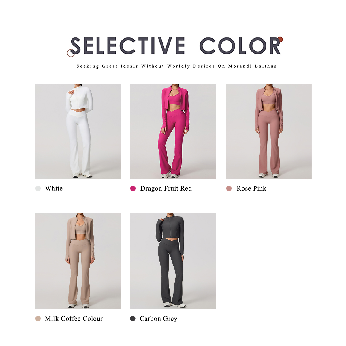 Fitness Set 2Pcs Solid Color Z - Compression Long Pant review and price