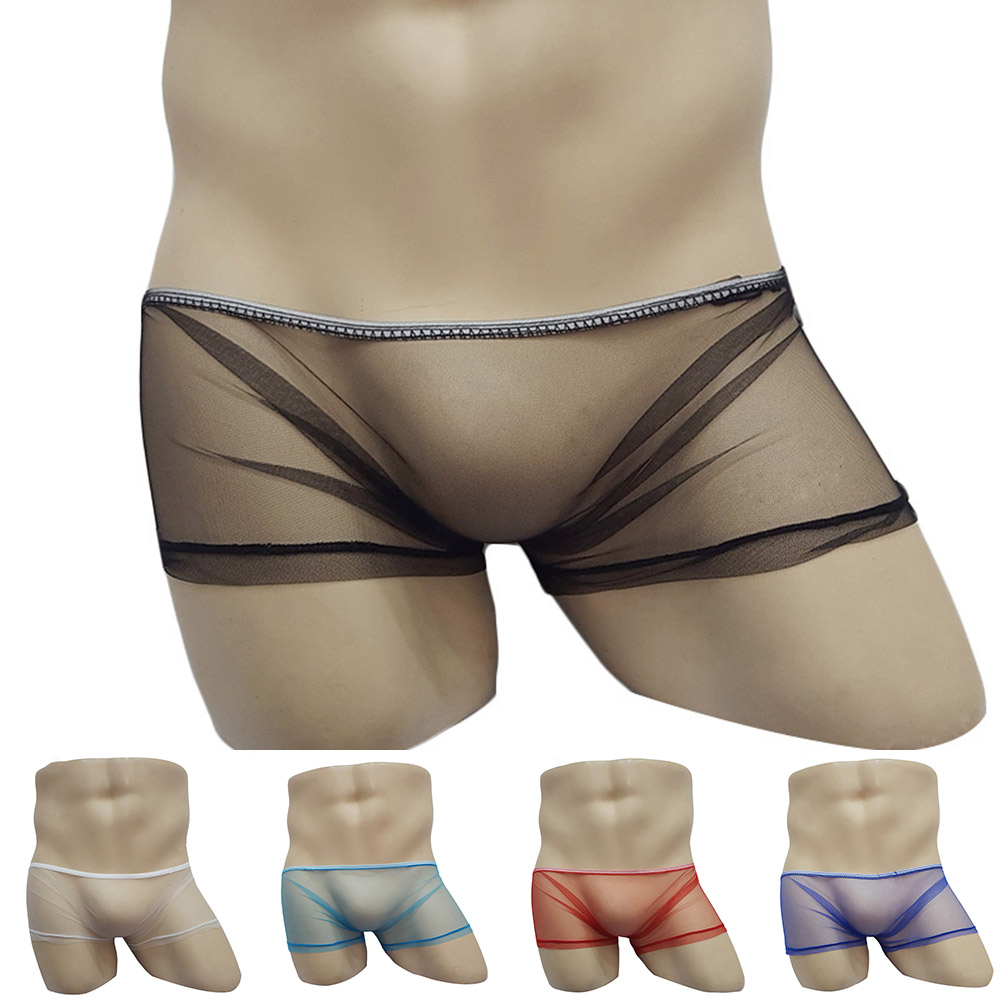 Male Boxer Men Briefs Sheer un - Trunk Breathable Men review and price