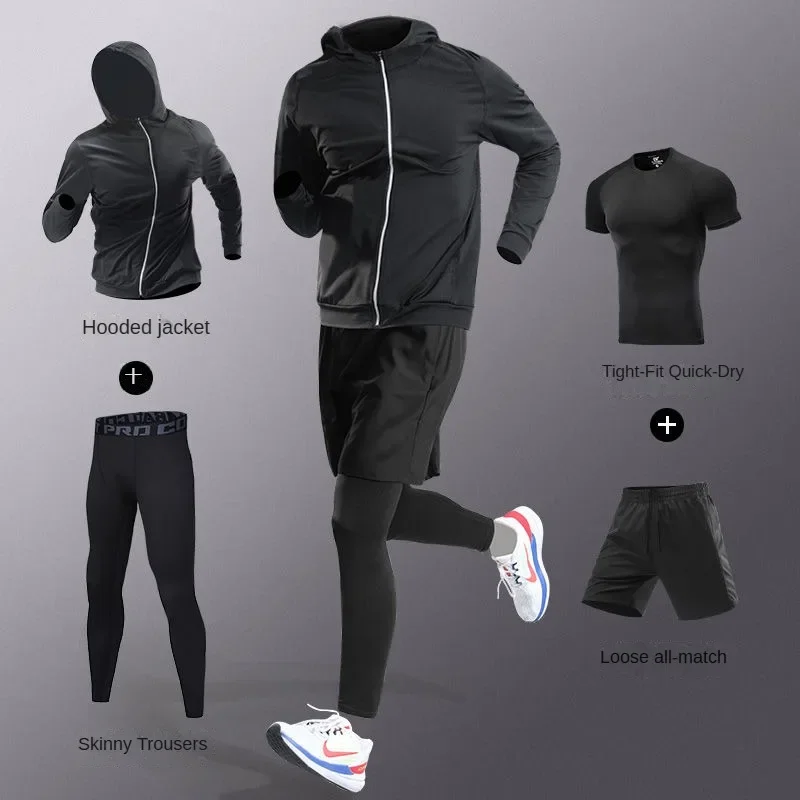 Men's 3-5 Pcs Ice Silk Compres - Compression Long Pant review and price
