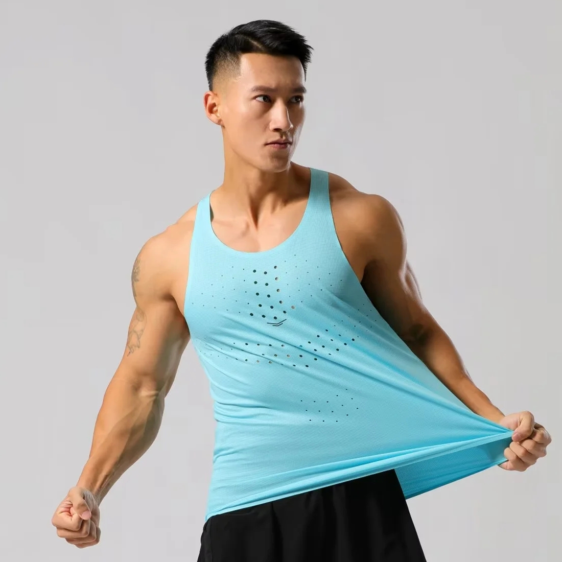 Mens Lightweight Running Vests - Sleeveless Undershirt review and price