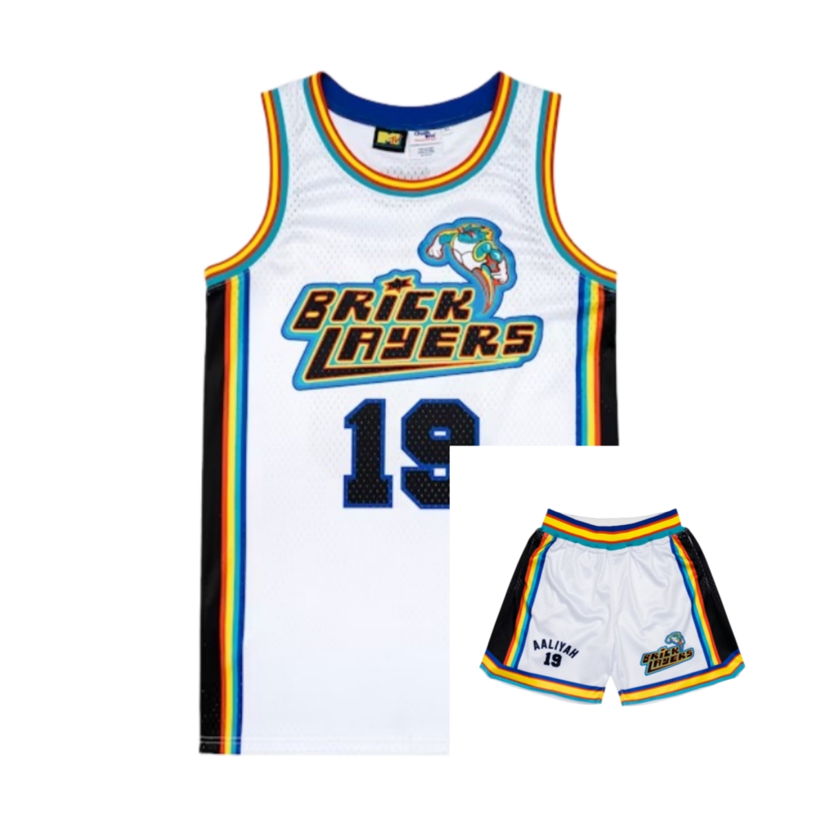 1996 Aaliyah #19 Bricklayers M - Sleeveless Undershirt review and price