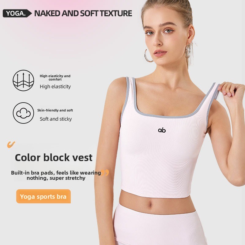 Women Summer Ribbed Yoga Tank  - Suspender Tank Top review and price