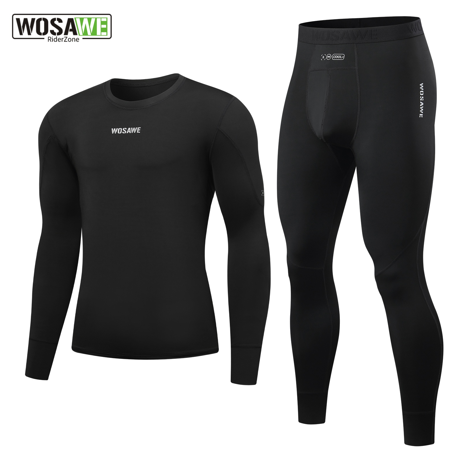 WOSAWE Mens Base Layer Long Sl - Compression Long Pant review and price