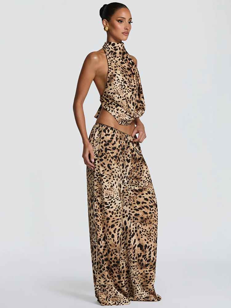 Sisterlinda Leopard Print 2 Pi - Suspender Tank Top review and price