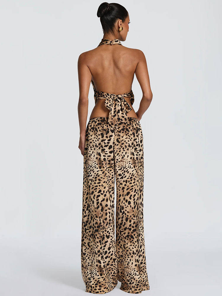 Sisterlinda Leopard Print 2 Pi - Suspender Tank Top review and price