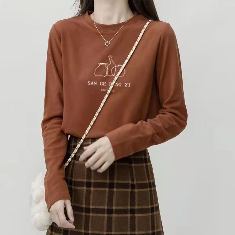 Women Korean Style Crew Neck B - Undershirt Crew Neck review and price