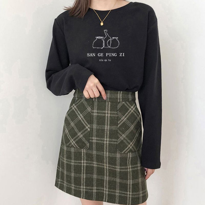 Women Korean Style Crew Neck B - Undershirt Crew Neck review and price