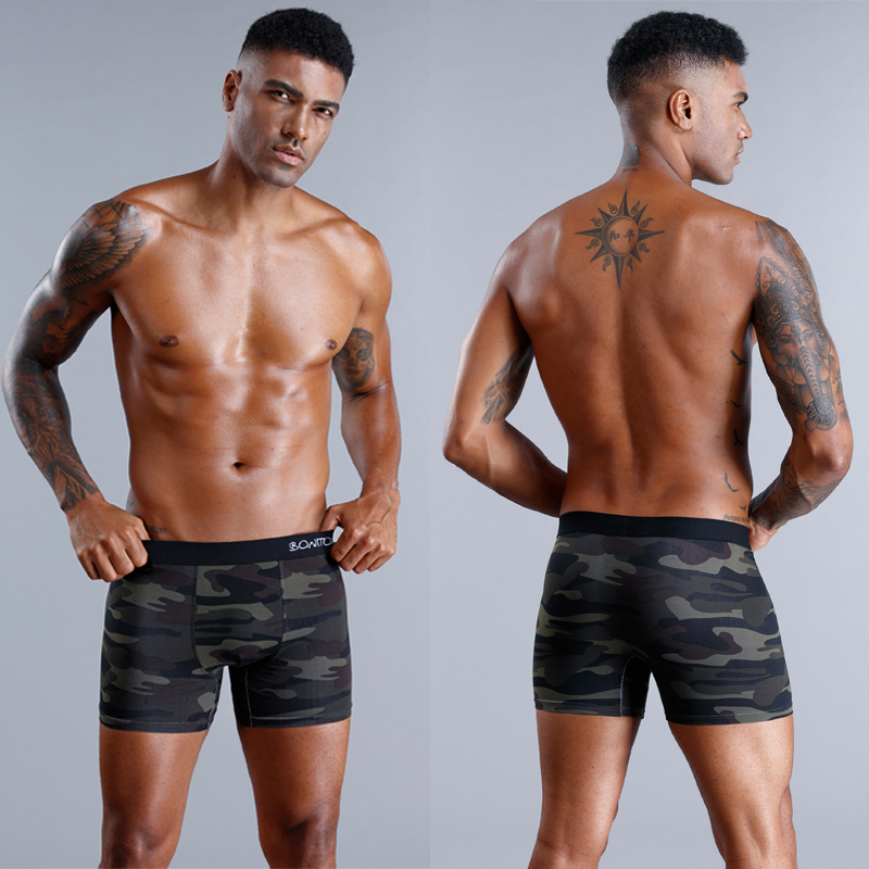 3pcs Camouflage Men's Underpan - Boxer Brief Pack Cotton review and price
